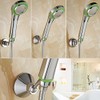 Universal Bathroom Adjustable Shower Head Wall Mount Holder Base Removable