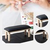 kokiya Nail Arm Rest Cushion Nail Art Armrest, Wood Portable