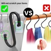 LWMLWM S Hooks [Pack of 10], Aluminium S-Hooks, Diameter Up