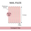 Nail Files 6 Pack – Double-Sided Emery Boards with Dual