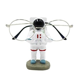 ANKOMINA Creative Astronaut Glasses Holder Stand Eyeglasses Retainers Sunglasses Display Mobile Phone Stand Pen Pencil Holder Stand Home Office Decoration