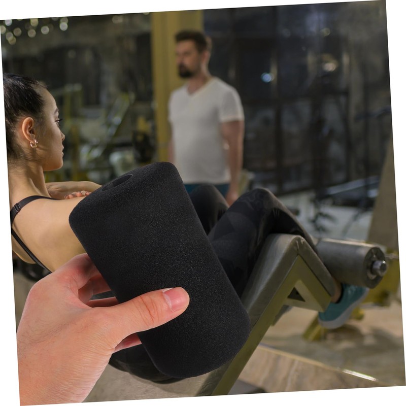 Mikinona 4Pcs Foam Roller Replacement Pads for Gym Equipment Durable