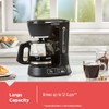 BLACK+DECKER Split Brew 12-Cup Digital Coffee Maker, CM0122, Iced or