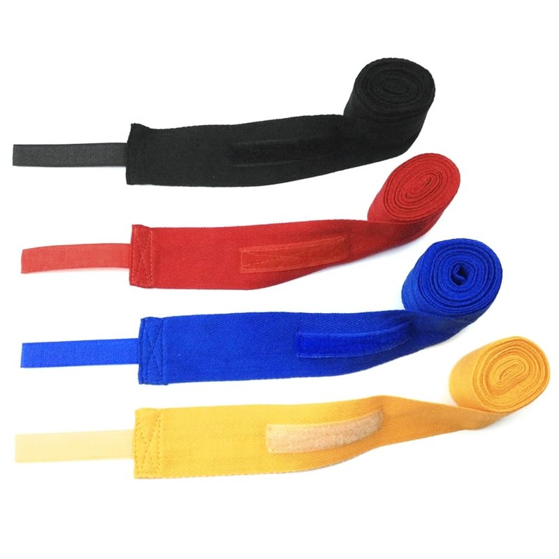 MiOYOOW Pack of 4 Hand Wraps, Stretch Sports Tape, Cotton
