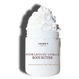 POMEGRANATE VANILLA - Size: 4oz, Butter Base: Shea Butter