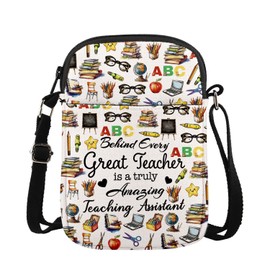 KUIYAI Paraprofessional Gift, Paraprofessional Crossbody Bag, Para Appreciation Gift, Para Life Gift, Paraprofessioinalcbuk