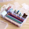 Sooyee - Contenedor apilable de 5 capas transparente