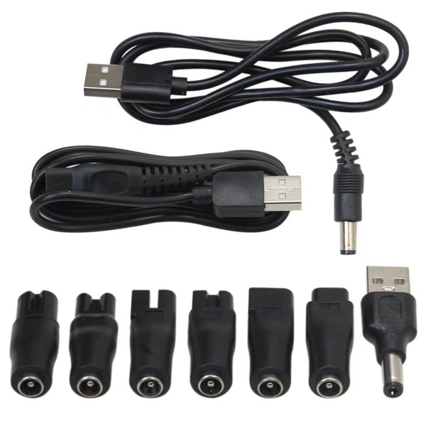 5V Hair Clipper Razor Charger Adapter Set for HQ8505 AT810/41