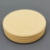 FixtureDisplays 4PK 7.1X0.4" Round Cork Placemats Kitchen Natural Non-Slip Trivet