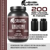 Creatina Gladiator Monohidratada 1kg 200 Servicios Sabores Naranja