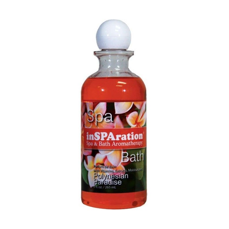inSPAration Spa and Bath Aromatherapy 123X Spa Liquid, 9-Ounce, Polynesian