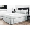 Small Single Bed 2'6" x 6'3" (30" x 75") Pleated