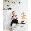 Decoración para tartas de primer cumpleaños para niños y niñas,