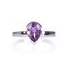 namana 925 Sterling Silver Amethyst Ring For Women, Sterling Silver