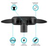 Dura Faucet DF-SA110LH-MB RV Tub & Shower Faucet Valve Diverter