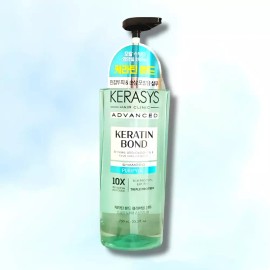 Cospic Kerassis 코스픽 케라시스 케라틴본드 샴푸 퓨리파잉 600ml 민감두피 손상모 동시케어 Cospic Kerasis Keratin Bond Shampoo Purifying 600ml for Sensitive Scalp and Damaged Hair Care