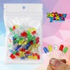 Novelty Place 100 Pcs (5 Colors x 20pcs) 5mm White/Red/Yellow/Green/Blue
