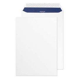 Blake Premium Pure C4 229 x 324 mm 120 GSM Recycled Peel & Seal Pocket Envelopes (RP84653) Super White Wove - Pack of 20