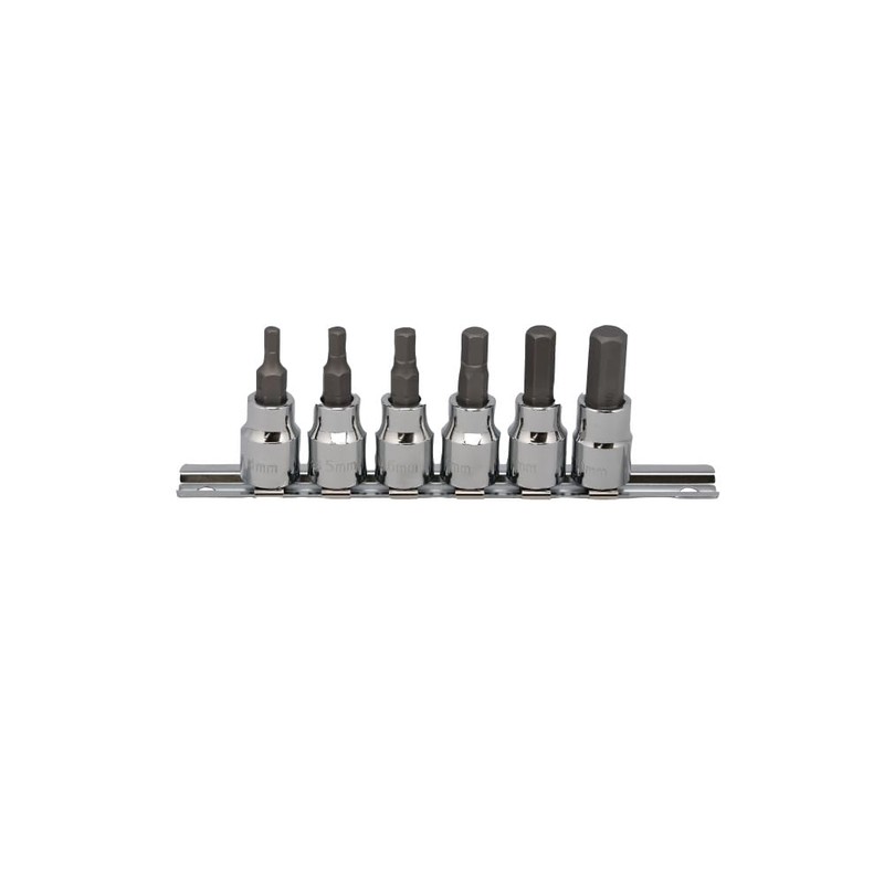 Signet 3/8DR 6PCS Hex Bit Socket Set 1 22961V