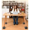 Blissfuhue Heavy Duty Bed Frame Risers - Adjustable Furniture Risers,
