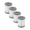 (4 Pack) M320 Replacement HEPA Filters Compatible with Lefant M320/