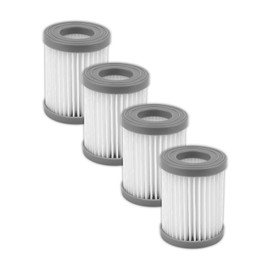 (4 Pack) M320 Replacement HEPA Filters Compatible with Lefant M320/ M320G Robotic Vacuum Cleaner, Upright Filter, Canister Filters, Vacuum Filter, Filters Accessories Kit, Filter Kit