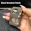 Mecha Metal Rocker Lighter, Retro Transparent Oil Tank Metal Rocker