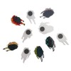 CoolChange 10 Fridge Magnets with Legs by Tanjiro, Nezuko etc.