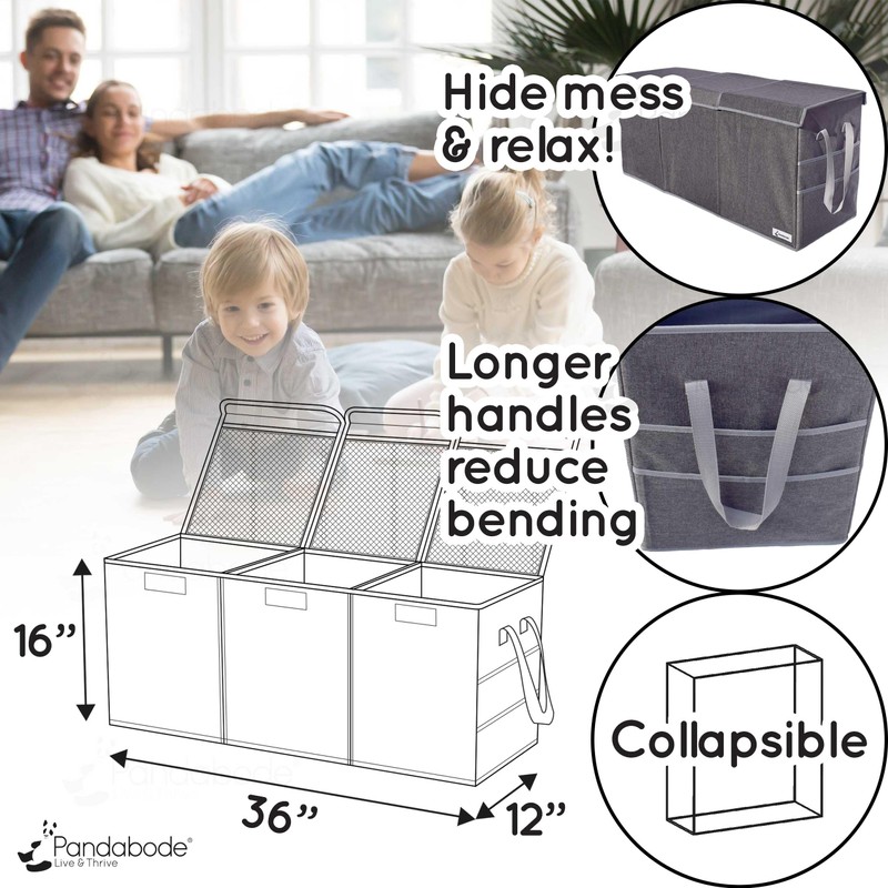 Pandabode Extra Large Toy Box - Big Toy Box -