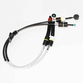 DUDUBUY Manual Transmission Double Shifter Cable Compatible with Focus 2001 2002 L4 2.0L DOHC 1S4Z-7E395-HA