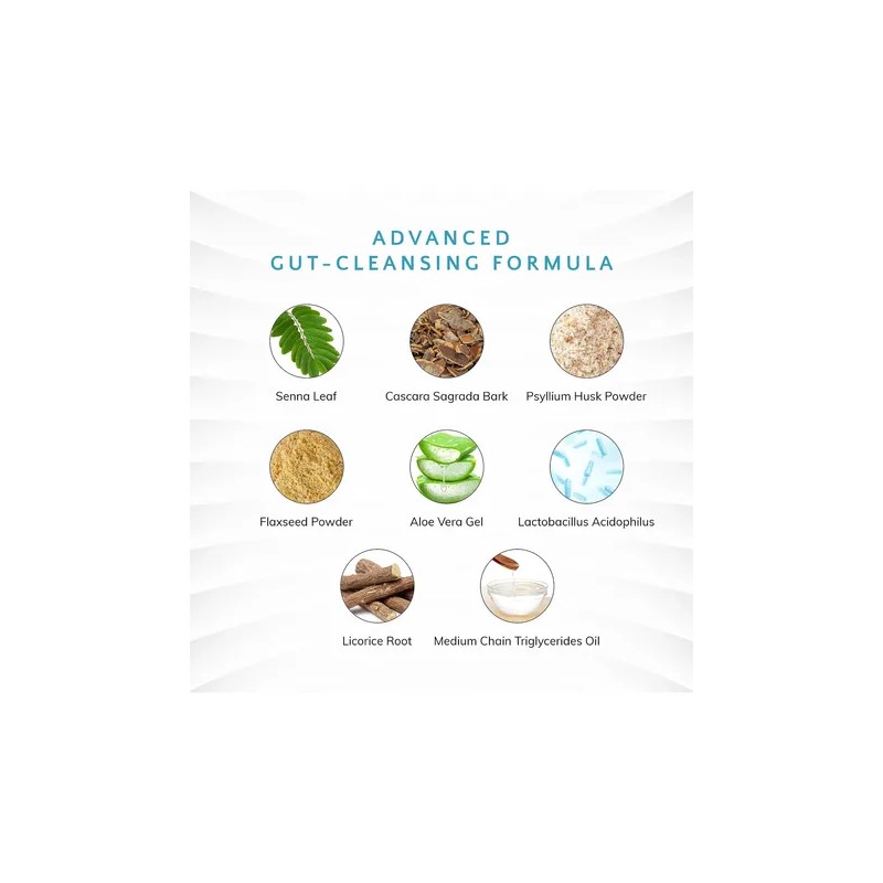 La Cleanse Detox Limpieza Intestinal 15 Días 30 Cápsulas