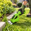 2-in-1 Cordless Grass Shears for Lawn Edging & Hedge Trimming