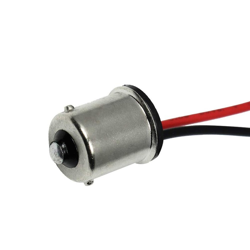 HUIQIAODS 1156 Male Adapter Wiring Harness BA15S BAY15D Headlight Tail