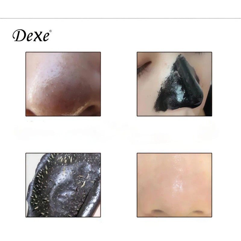 🔥 Dexe black mask mascarilla carbón activado elimina puntos negros