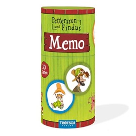 Trötsch Pettersson und Findus Memo Spiel: Kartenspiel Gedächtnisspiel