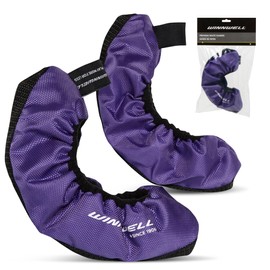 Winnwell Premium Skate Guards (Senior/Large, Purple) Protective, Cut-Resistant, Water-Resistant Covers for Ice Hockey and Figure Skates (Fits Skates Sizes 6-13)