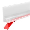 Zehiels 39" Shower Threshold Water Dam Silicone Shower Water Guard