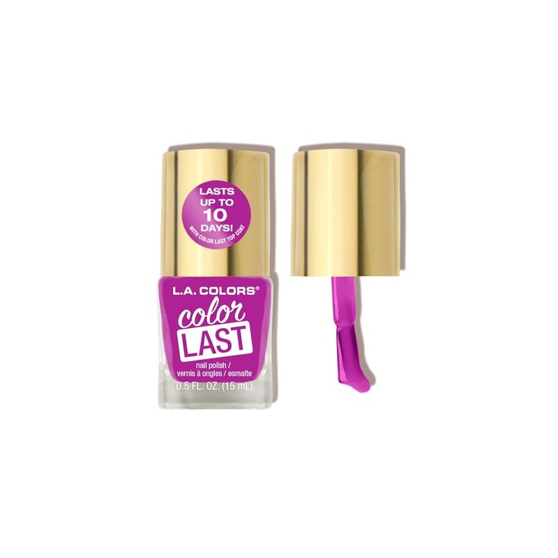 L.A. COLORS Color Last Polish, Virtue CNP46