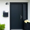 MOCAVI Design V4A Stainless Steel House Number Anthracite HS 20