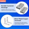 Uddick 350 Amp Battery Quick Disconnect Connecteur, 2/0 AWG 600V