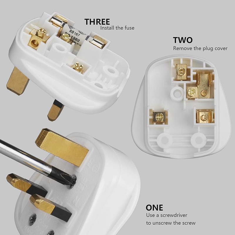 20 x Fuses Mixed Household Electrical Ceramic Domestic Mains Fuses