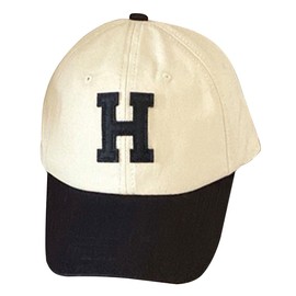 White Fang CZ041 Baseball Cap, Logo, English Letter Cap, Stylish, Casual, Pop, Women's, Men's, beige