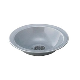 Lisa Larson LL13-359 Line Art Bowl Plate, Hedgehog Pattern, 7.1 inches (18 cm)