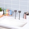 2 Pieces Silver Metal Tube Squeezer for Salon Toothpaste Tube