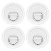 PATIKIL 3.1" Paddle Board D Rings, 4 Pcs Stainless Steel
