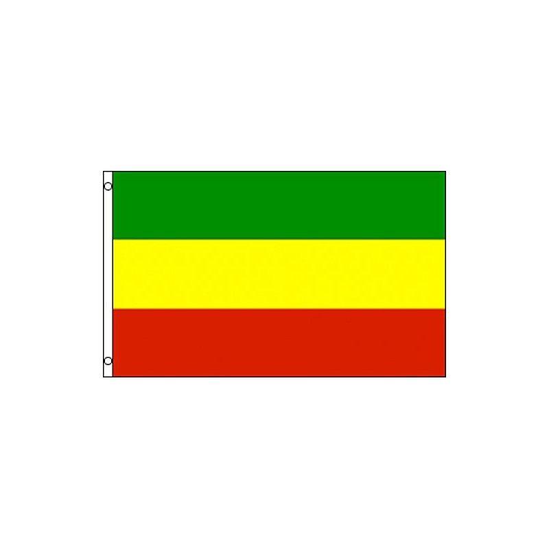 FlagsImp Ethiopia (Plain) Poly 2x3ft Flag, Multi