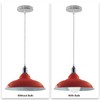 LEDSone Vintage Retro Style Industrial Orange Ceiling Pendant Lamp Cluster