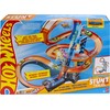 Hot Wheels Toy Car Track Set, Sky Crash Tower More