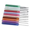 11PCS Set Knitting Crochet Hook Ergonomic Aluminum Crochet Hooks Set