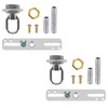 ECUDIS Light Fixture Cross Bar Kit, 1/4 IP Center Lamp
